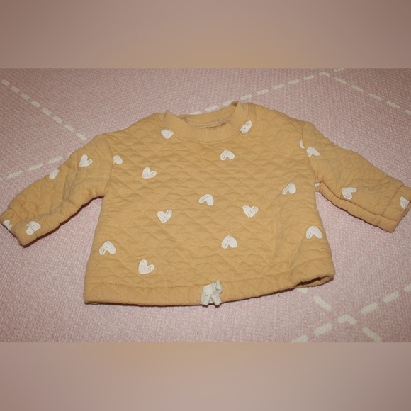 Carter’s Baby Girl 3 Piece Set Hearts Denim 6 months - Picture 2 of 5